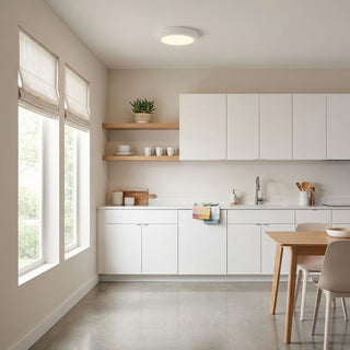 LED Flush Mount in White