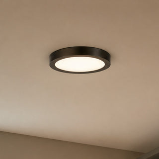 LED Flush Mount in Black