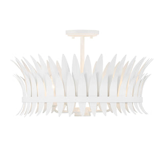 Savoy House - 6-7900-4-83 - Four Light Semi-Flush Mount - Ensley - Bisque White