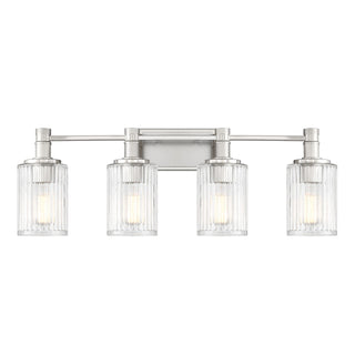 Savoy House - 8-1102-4-146 - Four Light Bathroom Vanity - Concord - Silver and Polished Nickel