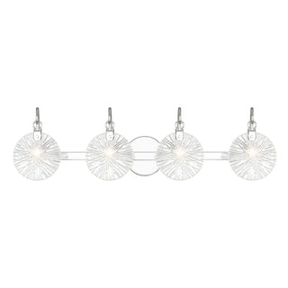Savoy House - 8-3981-4-11 - Four Light Bathroom Vanity - Addison - Polished Chrome