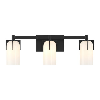 Savoy House - 8-4128-3-BK - Three Light Bathroom Vanity - Caldwell - Matte Black