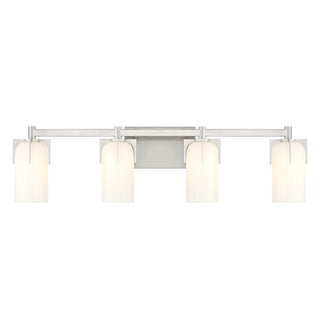 Savoy House - 8-4128-4-SN - Four Light Bathroom Vanity - Caldwell - Satin Nickel