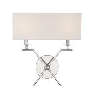 Savoy House - 9-3305-2-109 - Two Light Wall Sconce - Arondale - Polished Nickel