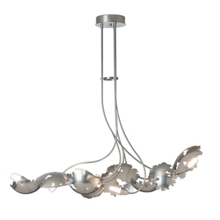 Hubbardton Forge - 131097-SKT-MULT-85-YE0352 - Pangea 6-Light Linear Pendant - Pangea - Sterling