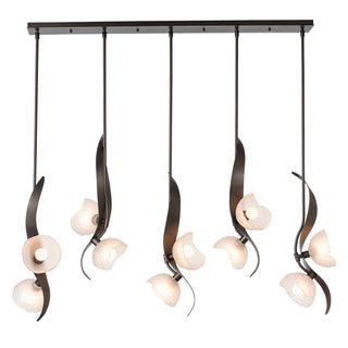 Hubbardton Forge - 131098-SKT-MULT-14-FD0791 - Mika 10-Light Pendant - Mika - Oil Rubbed Bronze