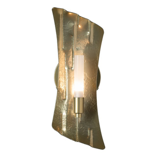 Hubbardton Forge - 201062-SKT-86-FD0462 - Crest 1-Light Sconce - Crest - Modern Brass