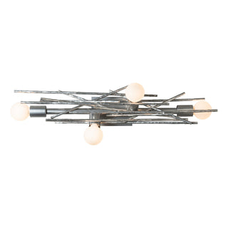 Hubbardton Forge - 212034-SKT-85 - Brindille 4-Light Large Sconce/Semi-Flush - Brindille - Sterling
