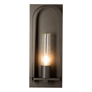 Hubbardton Forge - 302031-SKT-14-GG0781 - Triomphe Medium Outdoor Sconce - Triomphe - Oil Rubbed Bronze