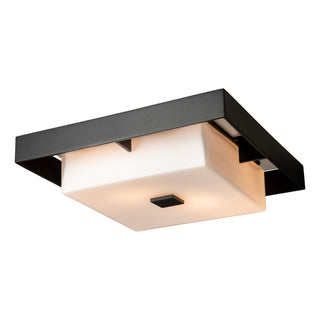 Hubbardton Forge - 363100-SKT-80-78-GG0784 - Shadow Box Small Outdoor Flush Mount - Shadow Box - Coastal Black