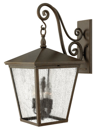 Trellis Large Wall Mount Lantern in Regency Bronze