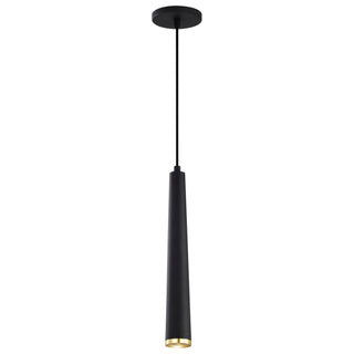 Nuvo Lighting - 62-828 - LED Pendant - Melrose - Matte Black / Brushed Brass