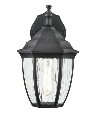 Millennium - 220001-TBK - One Light Outdoor Wall Sconce - Bram - Textured Black