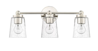 Millennium - 22003-PN - Three Light Vanity - Lauryn - Polished Nickel