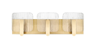 Millennium - 26003-VB - Three Light Vanity - Rimini - Vintage Brass