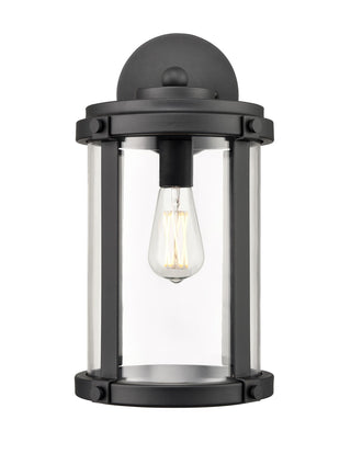Millennium - 290101-TBK - One Light Outdoor Wall Sconce - Pennfield - Textured Black