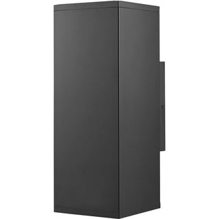 Vegas Two Light Outdoor Wall Sconce in Powder Coated Black