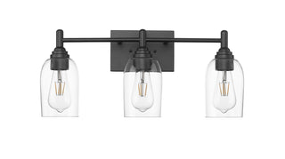 Millennium - 4993-MB - Three Light Vanity - Arlett - Matte Black