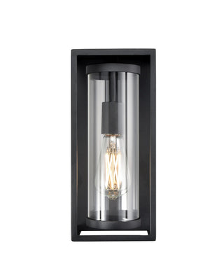 Millennium - 91601-TBK - One Light Outdoor Wall Sconce - Caleb - Textured Black