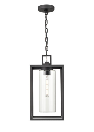 Millennium - 93141-TBK - One Light Outdoor Hanging Lantern - Ellway - Textured Black