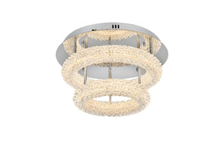 Elegant Lighting - 3800F18L2C - LED Flush Mount - Bowen - Chrome