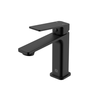 Elegant Lighting - FAV-1004MBK - Single Handle Bathroom Faucet - Lena - Matte Black