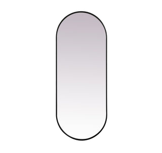 Elegant Lighting - MR2A2460BLK - Mirror - Asha - Black