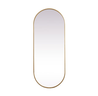 Elegant Lighting - MR2A2460BRS - Mirror - Asha - Brass