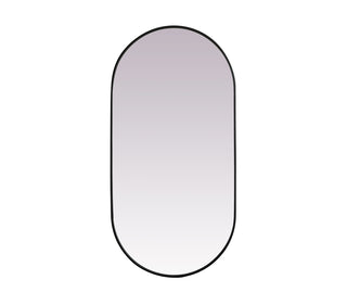 Elegant Lighting - MR2A3060BLK - Mirror - Asha - Black