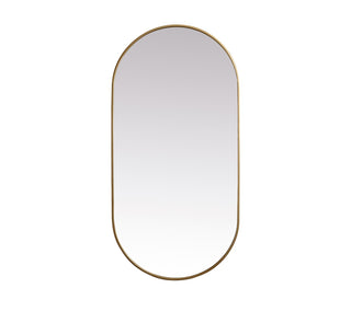 Elegant Lighting - MR2A3060BRS - Mirror - Asha - Brass
