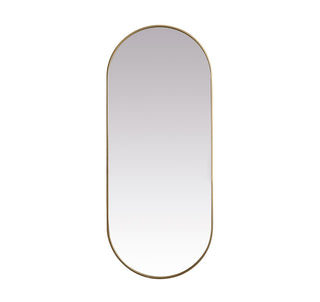 Elegant Lighting - MR2A3072BRS - Mirror - Asha - Brass