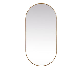 Elegant Lighting - MR2A3672BRS - Mirror - Asha - Brass
