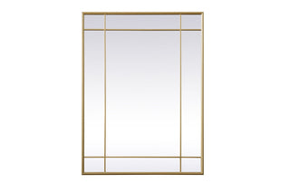 Elegant Lighting - MR3A3040BRA - Mirror - Viola - Brass