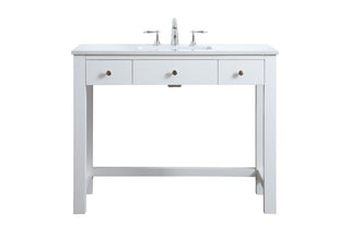 Elegant Lighting - VF14842WH - Bathroom Vanity - Hudson - White
