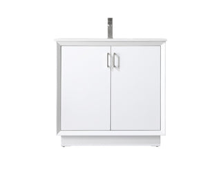 Elegant Lighting - VF19636WH - SIngle Bathroom Vanity - Hayes - White