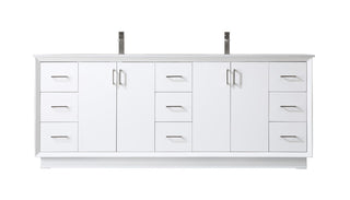 Elegant Lighting - VF19684DWH - Double Bathroom Vanity - Hayes - White