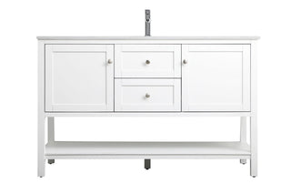 Elegant Lighting - VF22254WH - SIngle Bathroom Vanity - Heath - White
