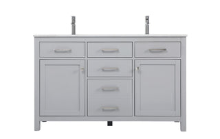 Elegant Lighting - VF23354DGR - Double Bathroom Vanity - Lewis - Grey