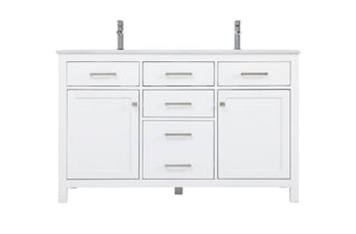 Elegant Lighting - VF23354DWH - Double Bathroom Vanity - Lewis - White