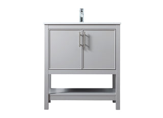 Elegant Lighting - VF26630GR - SIngle Bathroom Vanity - Everett - Grey