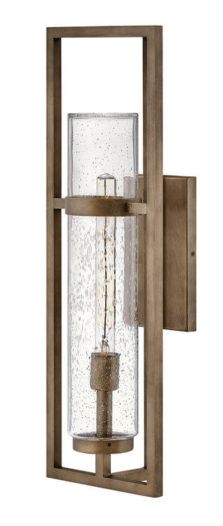 Cordillera Large Wall Mount Lantern in Burnished Bronze
