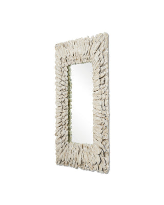 Beachhead Mirror in Whitewashed Driftwood