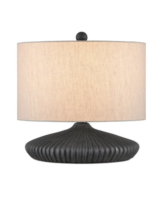 Currey and Company - 6000-0958 - One Light Table Lamp - Mythmaker - Black Granite