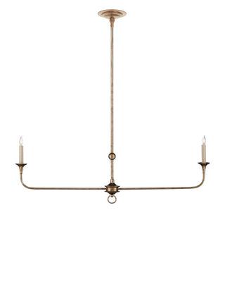Nottaway Two Light Chandelier in Pyrite Bronze