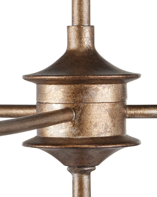 Nottaway 18 Light Chandelier in Pyrite Bronze