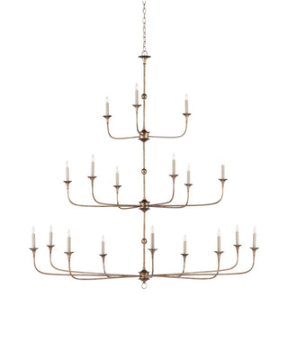 Nottaway 18 Light Chandelier in Pyrite Bronze