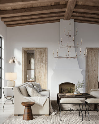 Nottaway 18 Light Chandelier in Pyrite Bronze