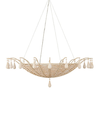 Korg Five Light Chandelier in Sandstone