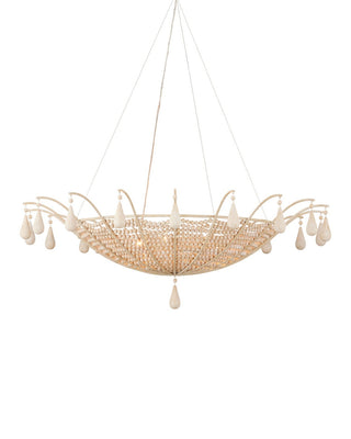Korg Five Light Chandelier in Sandstone