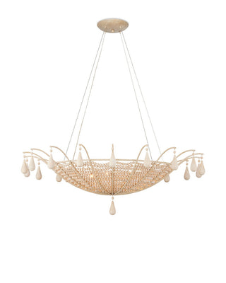 Korg Five Light Chandelier in Sandstone
